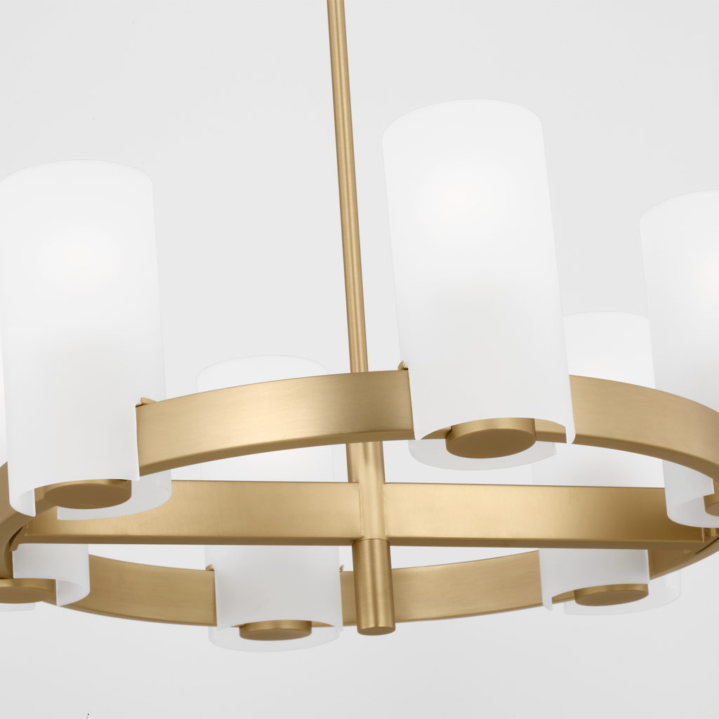 Rhode Medium Chandelier Satin Brass