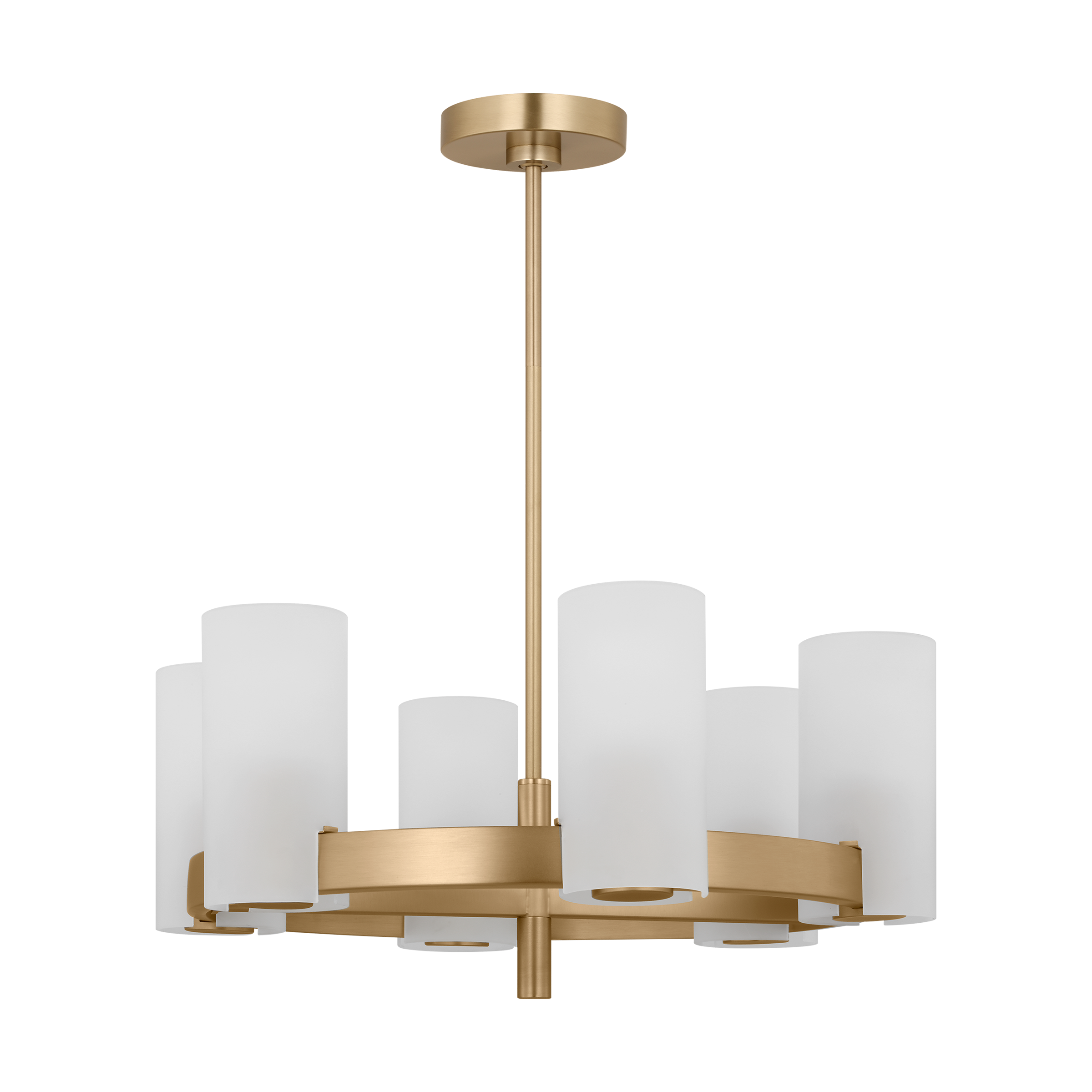 Rhode Medium Chandelier Satin Brass