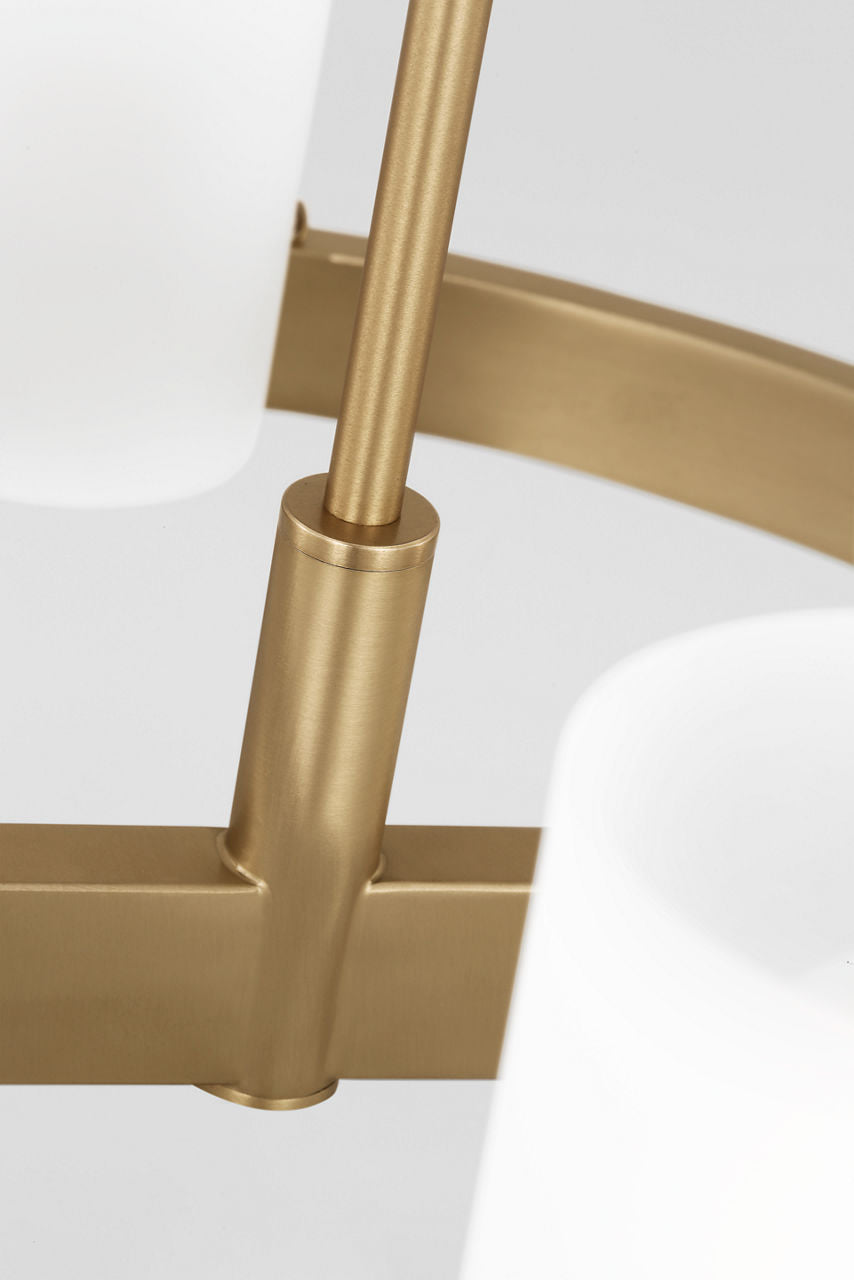 Rhode Medium Chandelier Satin Brass