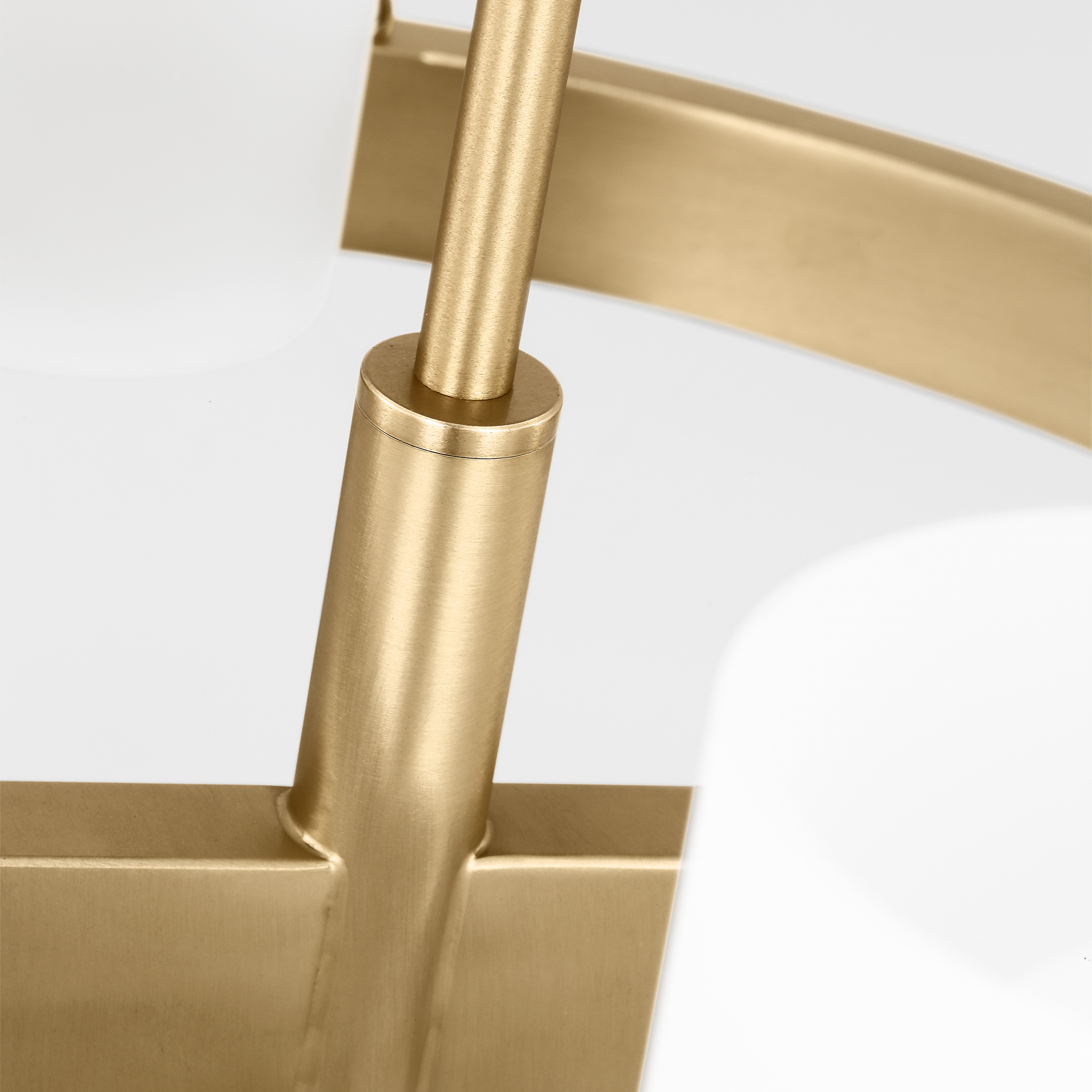 Rhode Medium Chandelier Satin Brass