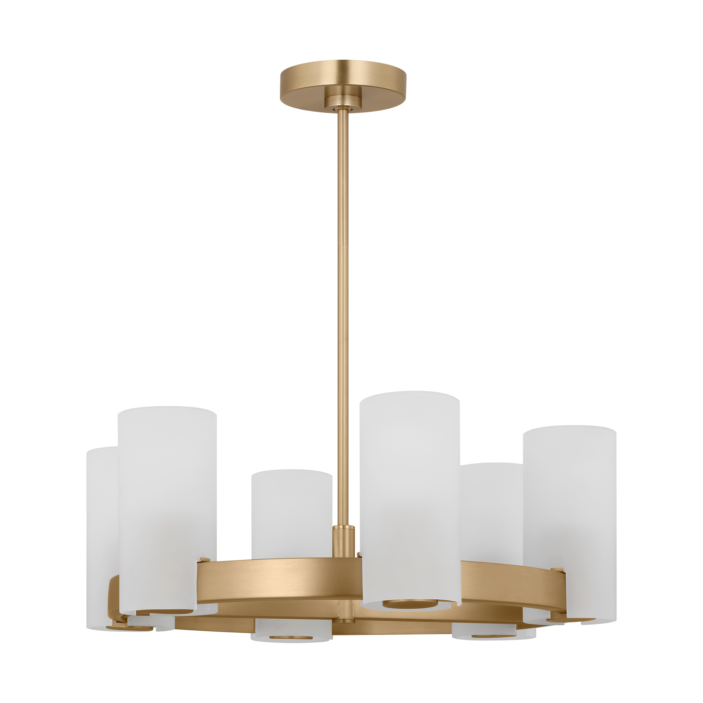 Rhode Medium Chandelier Satin Brass