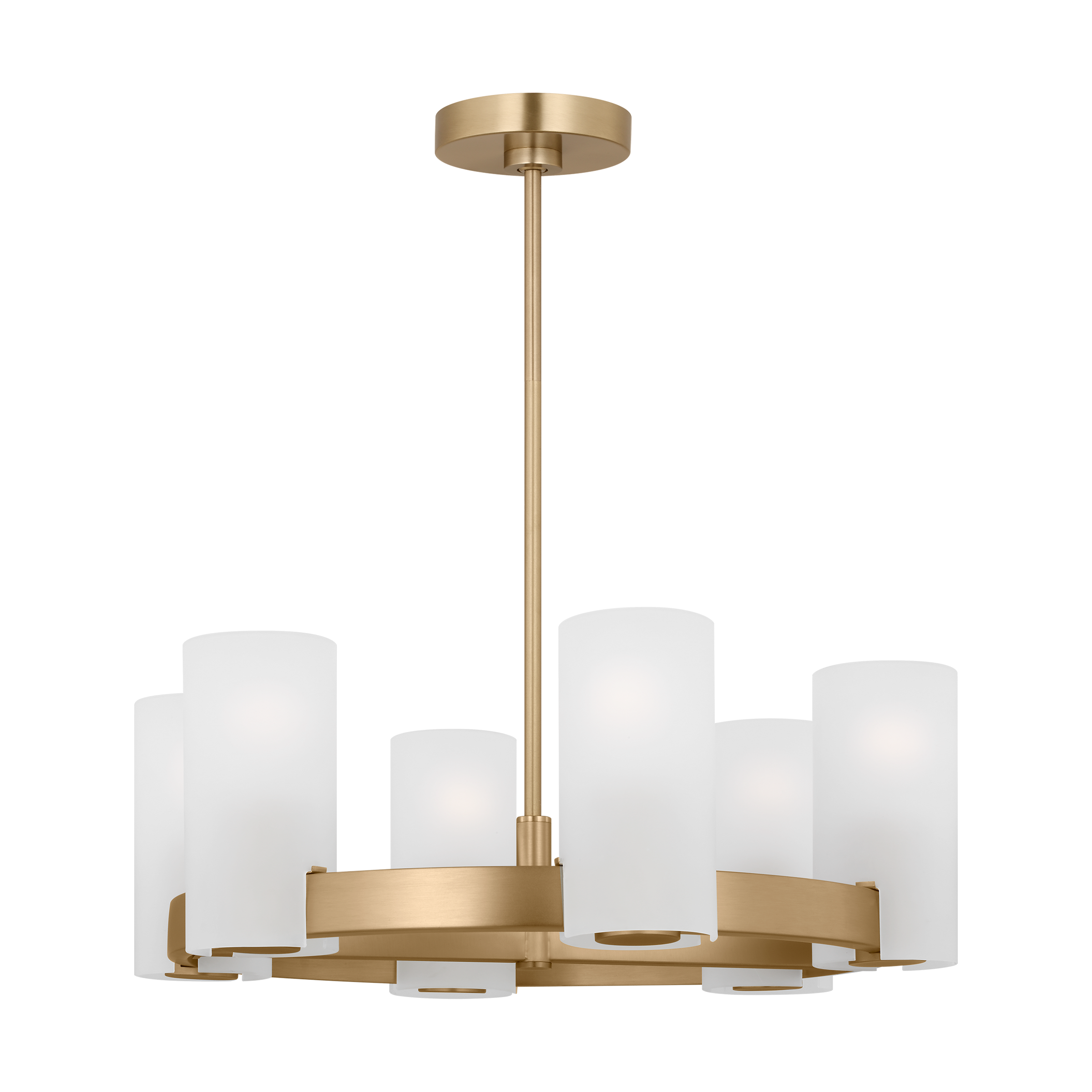 Rhode Medium Chandelier Satin Brass