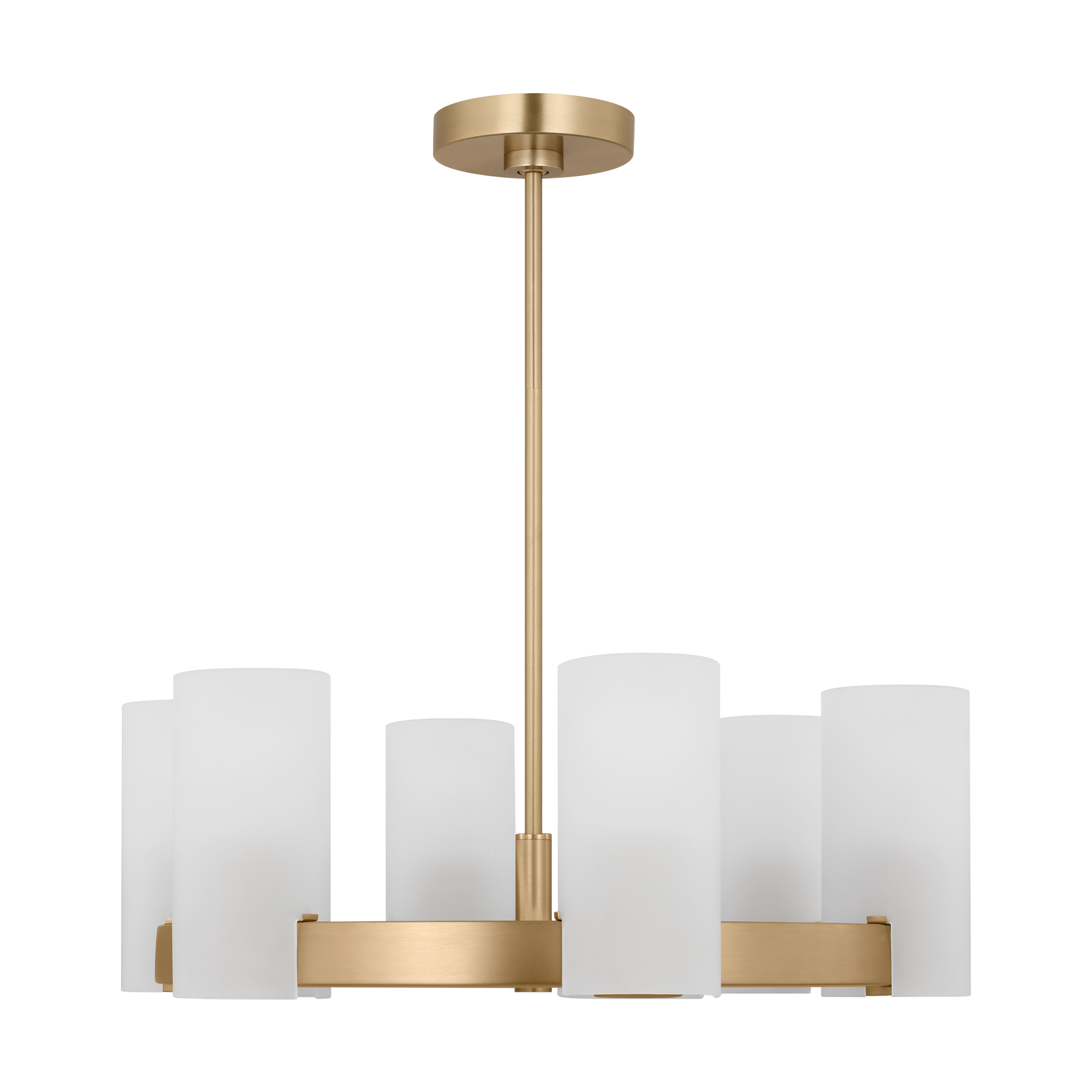 Rhode Medium Chandelier Satin Brass