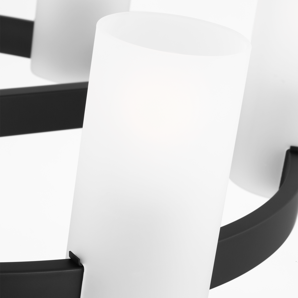 Rhode Large Chandelier Midnight Black