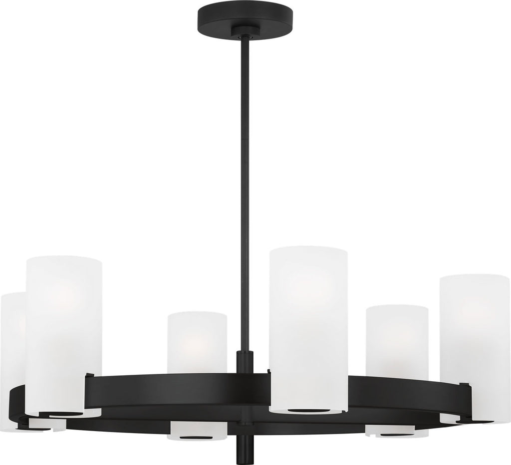 Rhode Large Chandelier Midnight Black