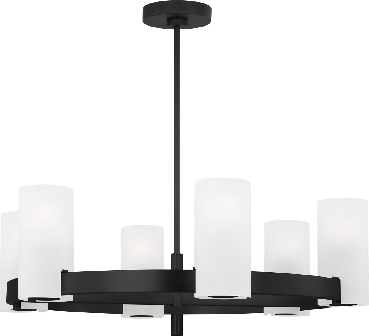 Rhode Large Chandelier Midnight Black