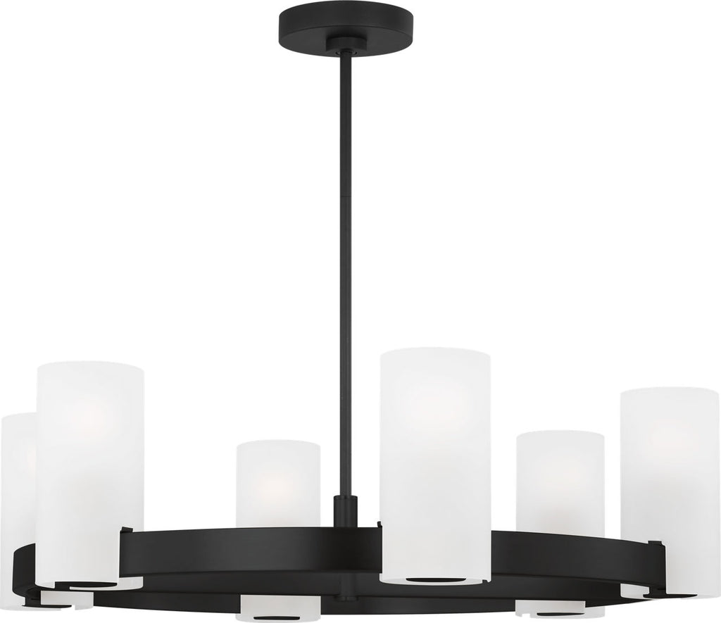 Rhode Large Chandelier Midnight Black
