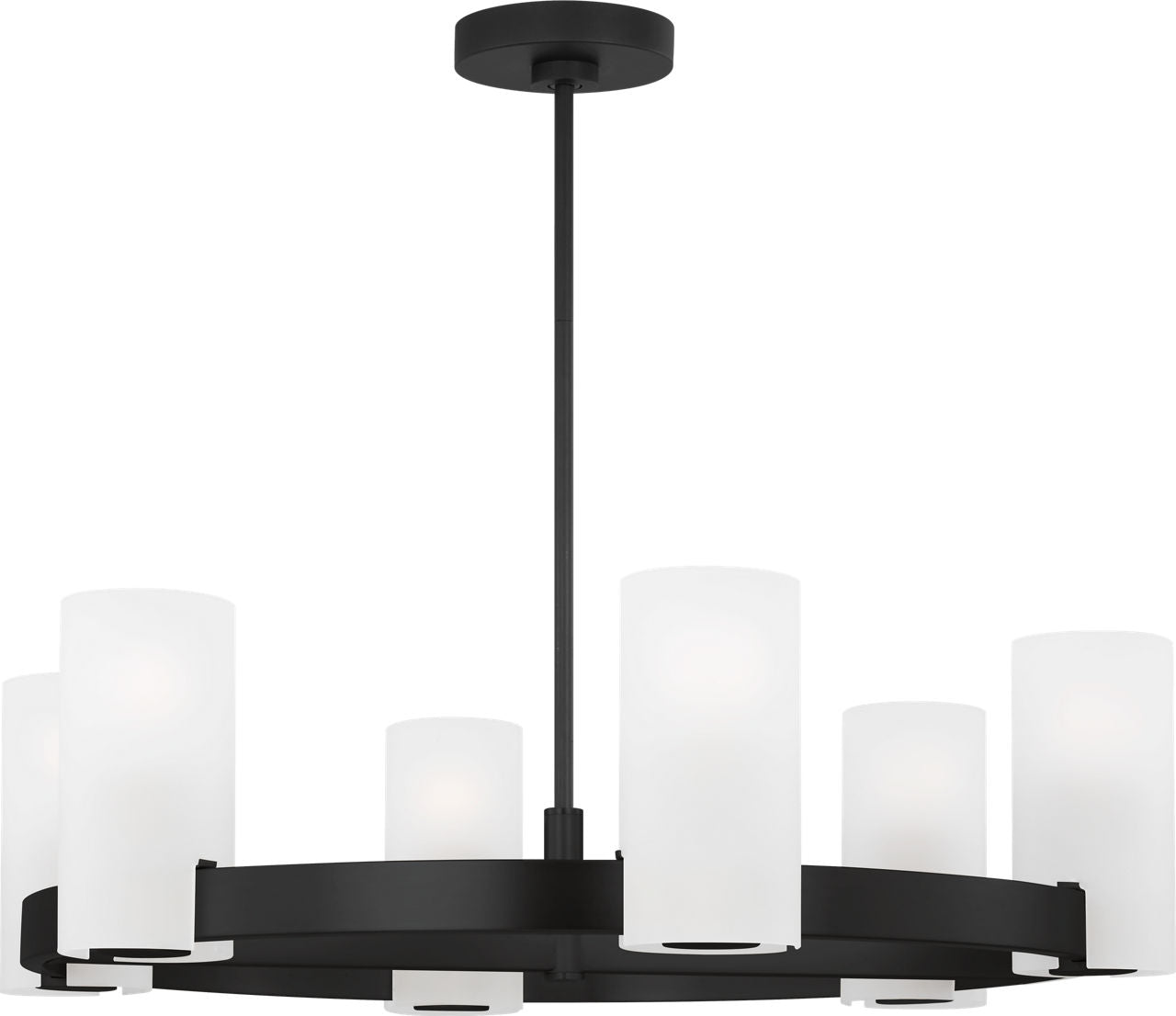 Rhode Large Chandelier Midnight Black