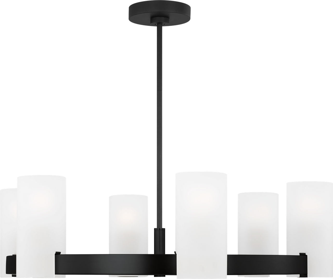 Rhode Large Chandelier Midnight Black
