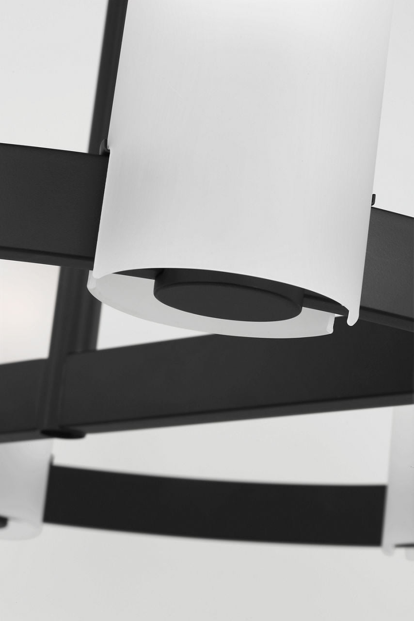 Rhode Large Chandelier Midnight Black
