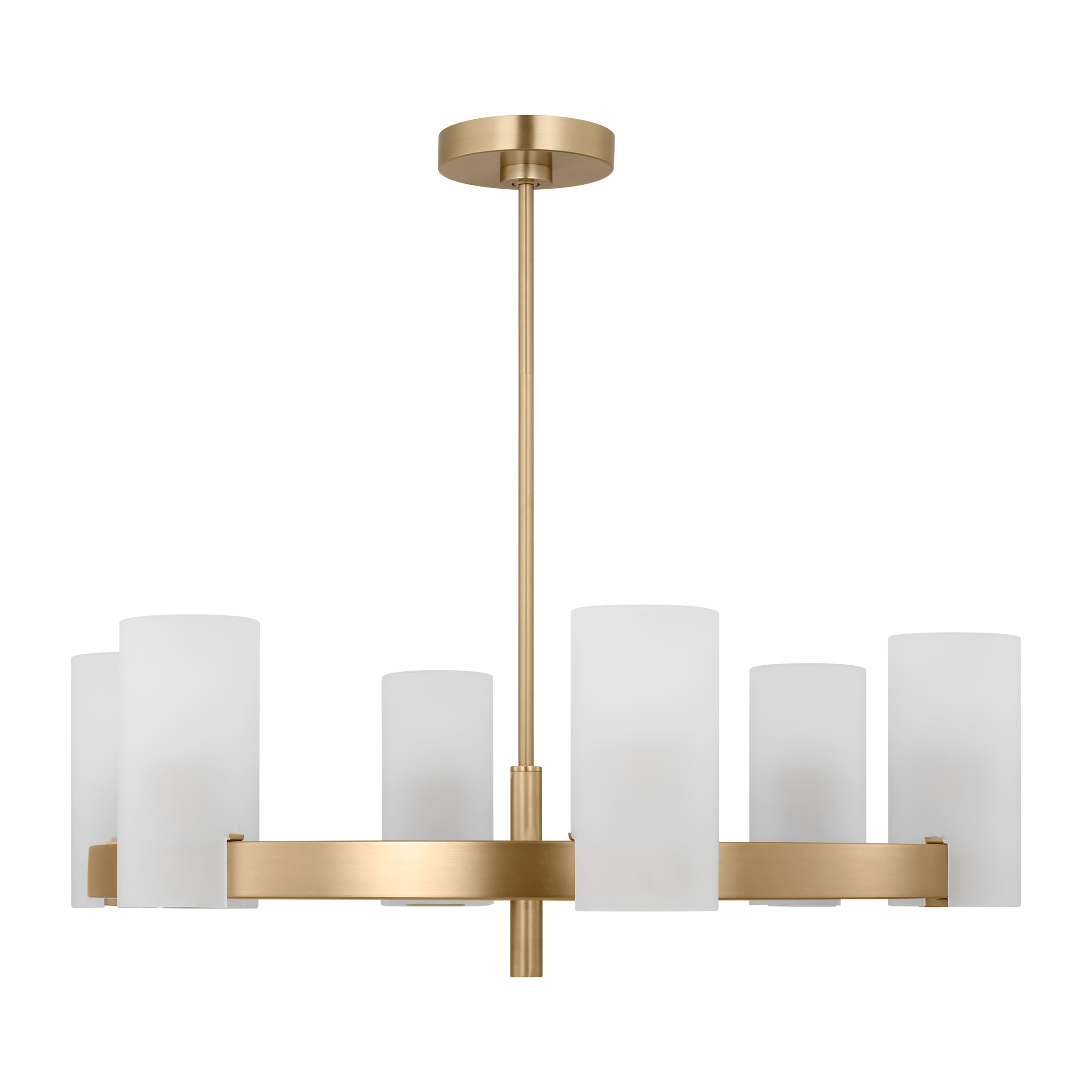 Rhode Large Chandelier Satin Brass