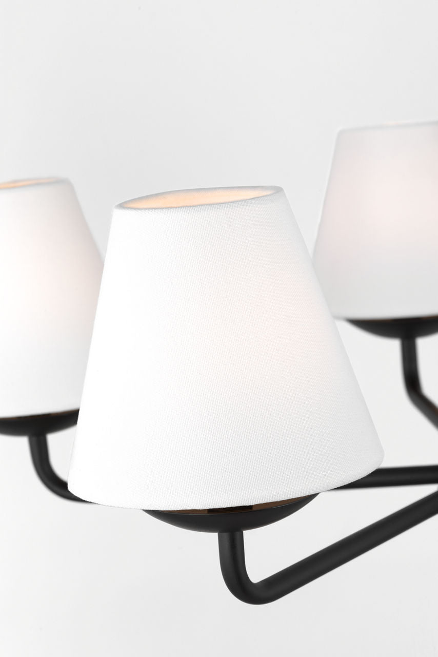 Albion Medium Chandelier Midnight Black