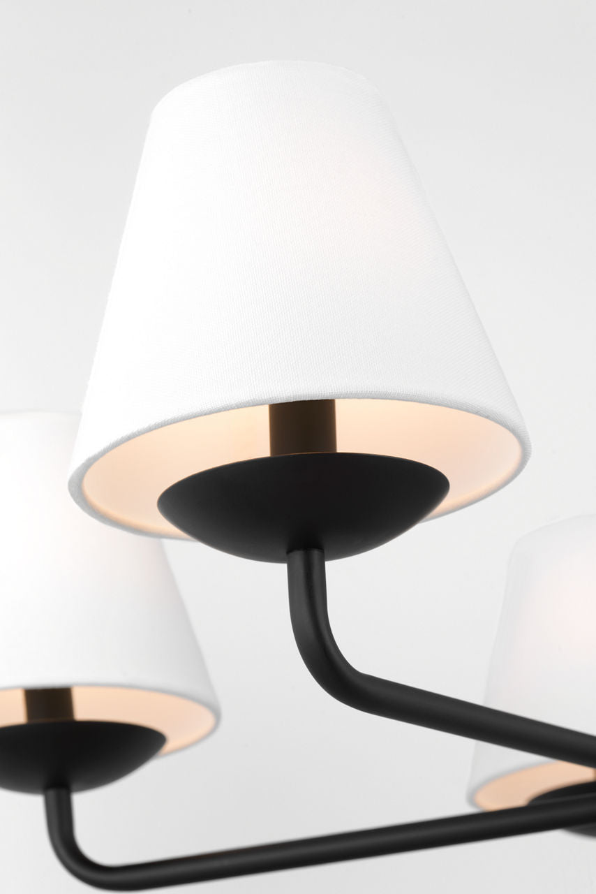 Albion Medium Chandelier Midnight Black