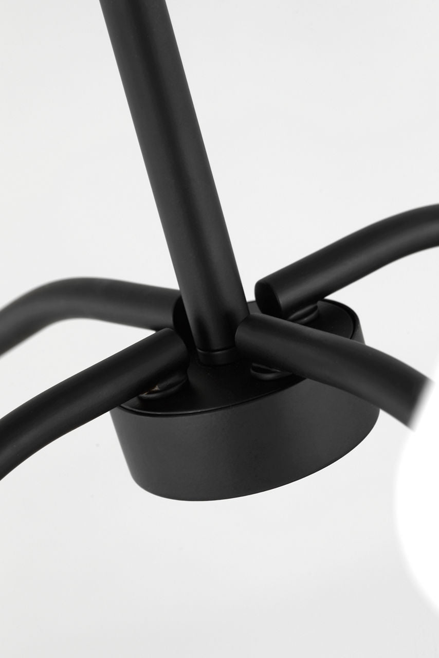 Eldon Medium Chandelier Midnight Black