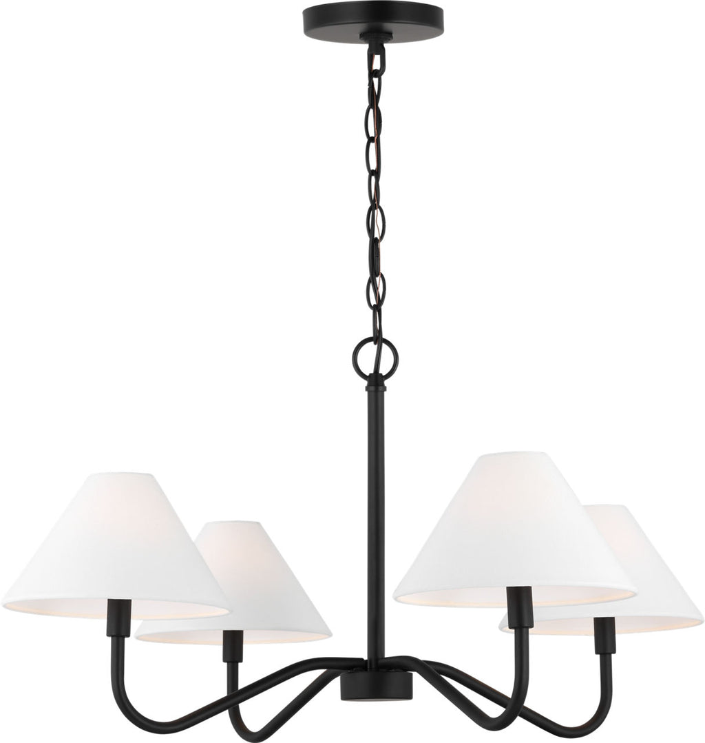 Eldon Medium Chandelier Midnight Black