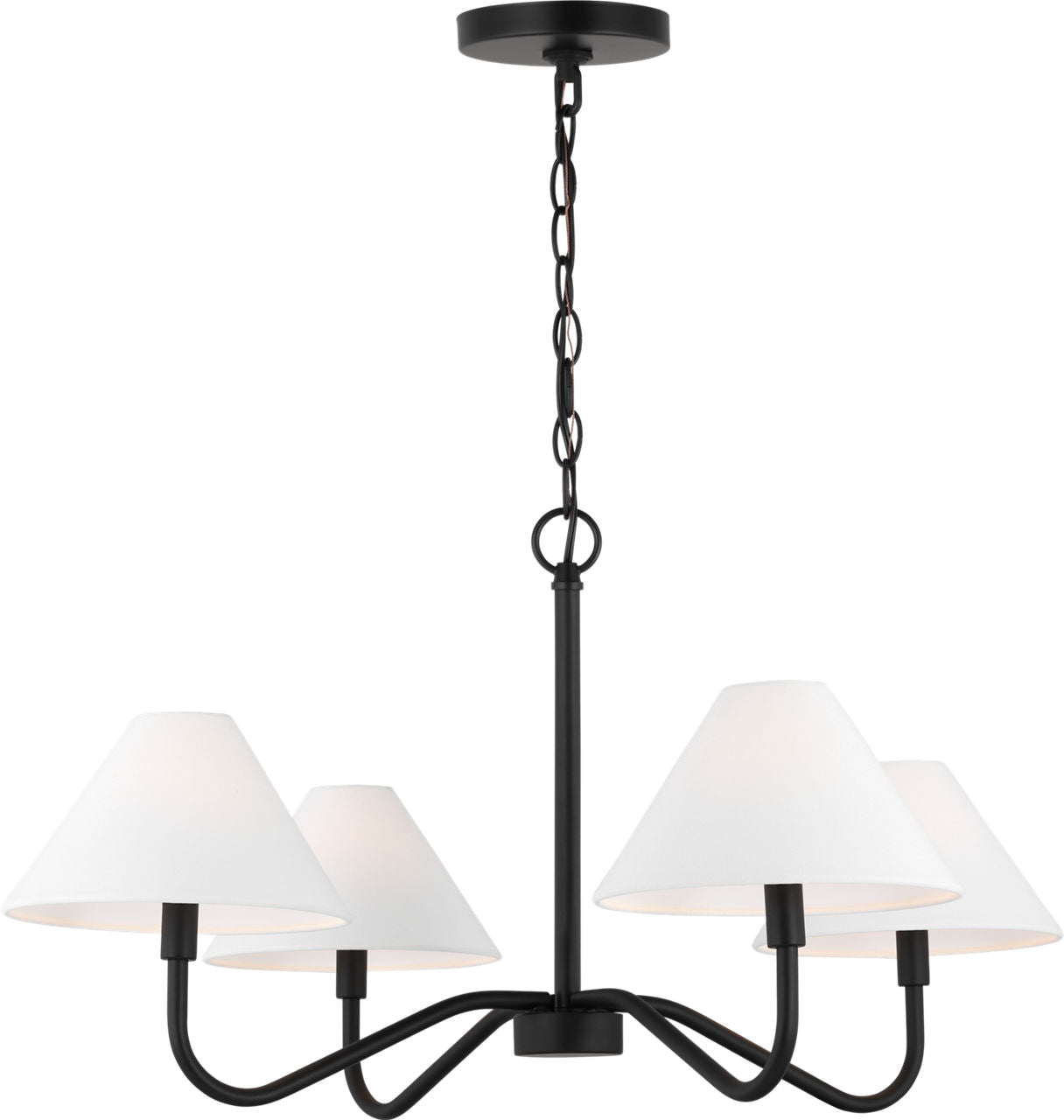 Eldon Medium Chandelier Midnight Black