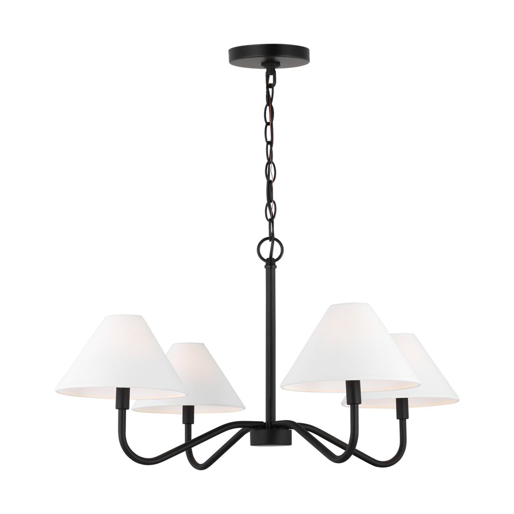 Eldon Medium Chandelier Midnight Black