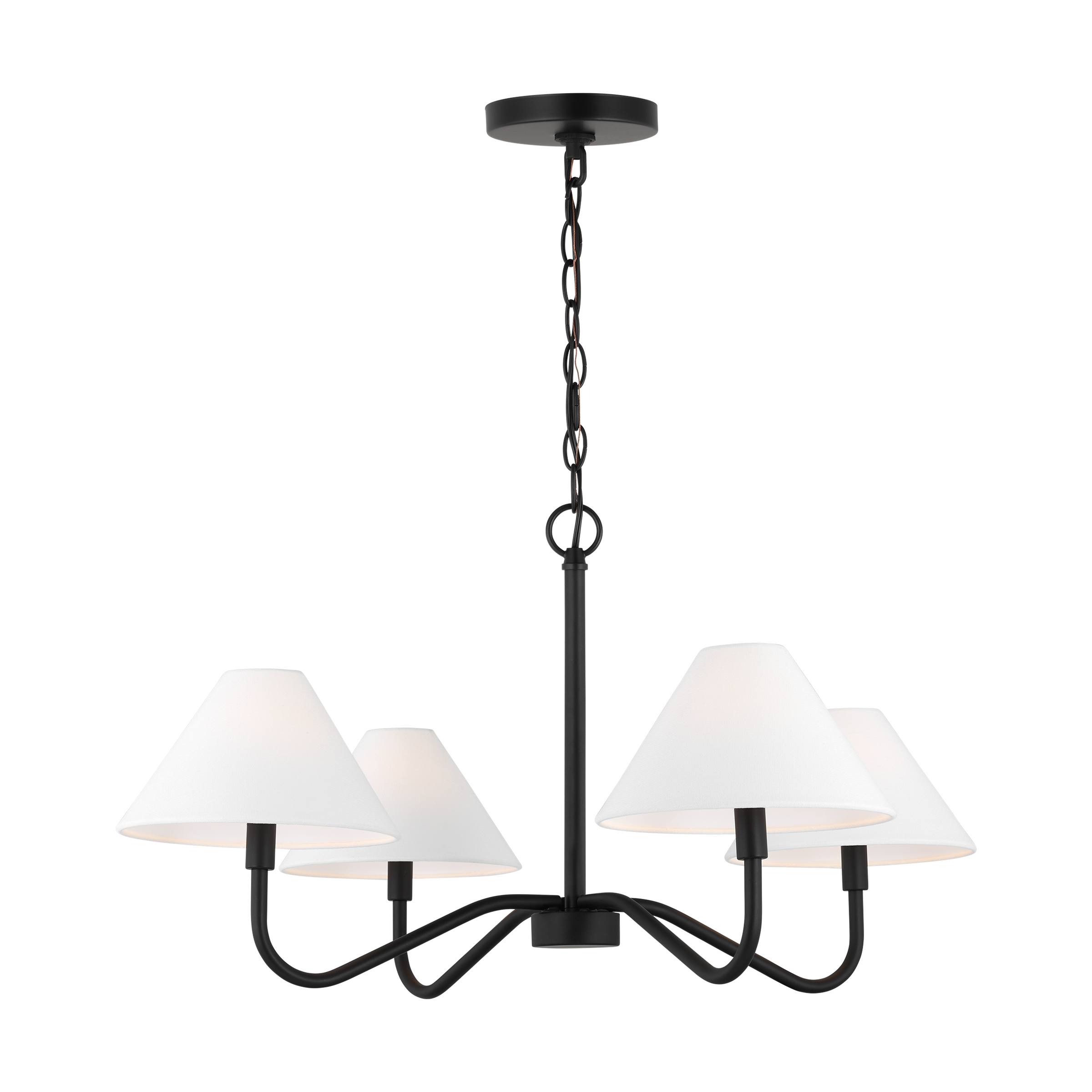 Eldon Medium Chandelier Midnight Black