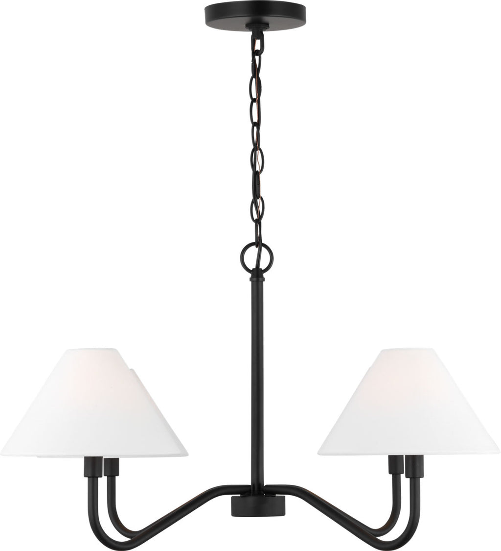 Eldon Medium Chandelier Midnight Black