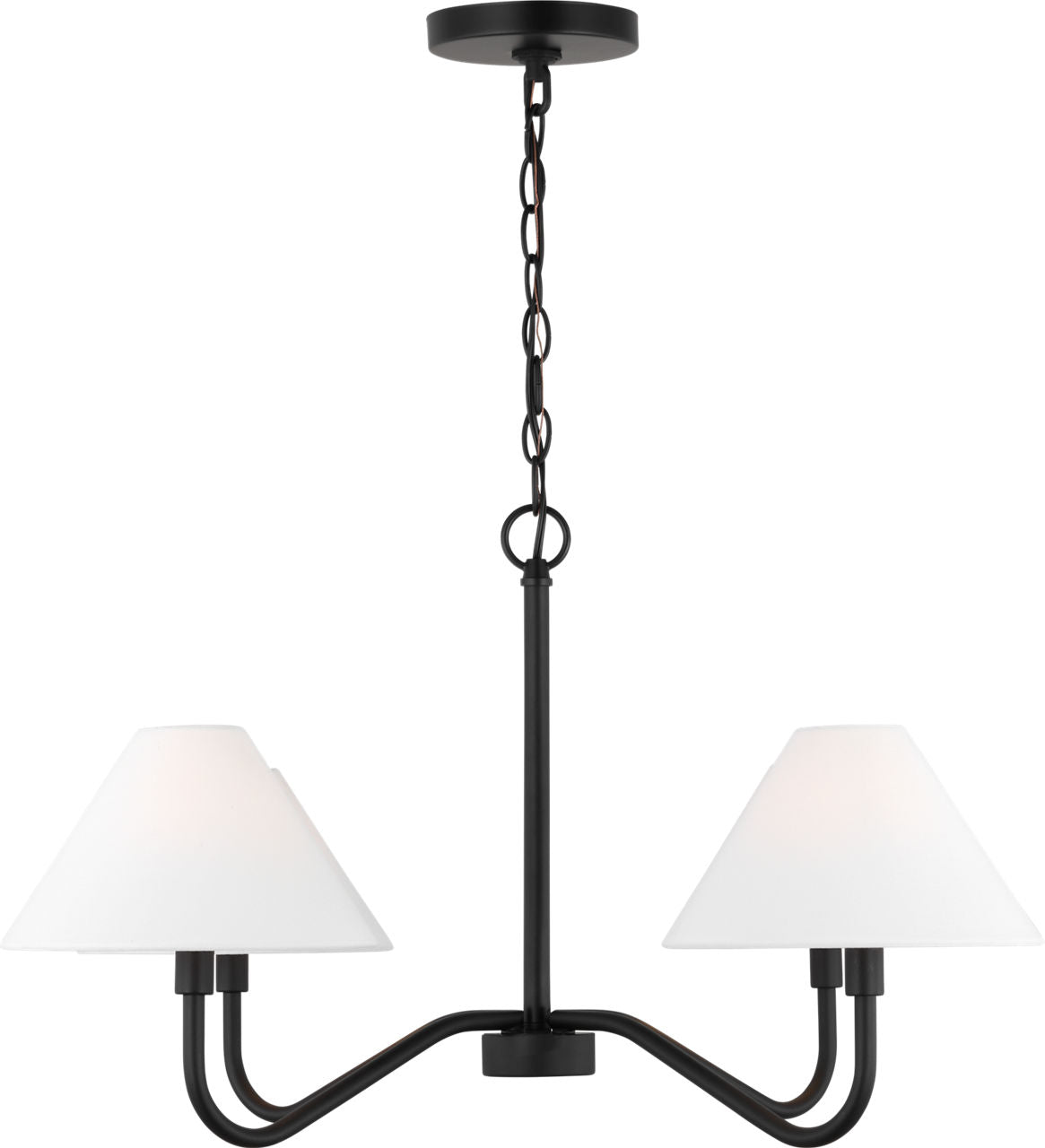 Eldon Medium Chandelier Midnight Black