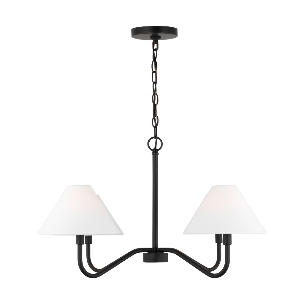 Eldon Medium Chandelier Midnight Black