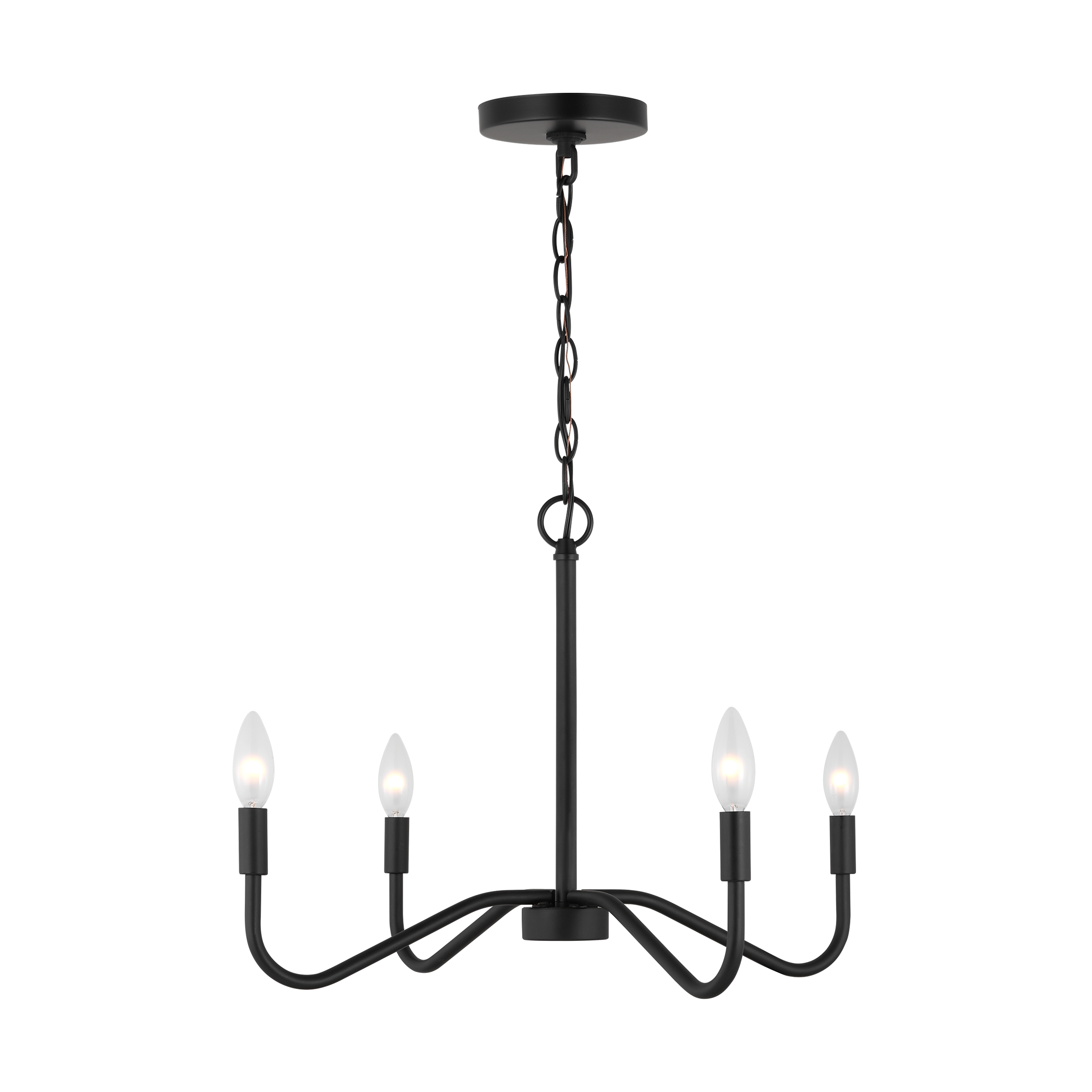 Eldon Medium Chandelier Midnight Black