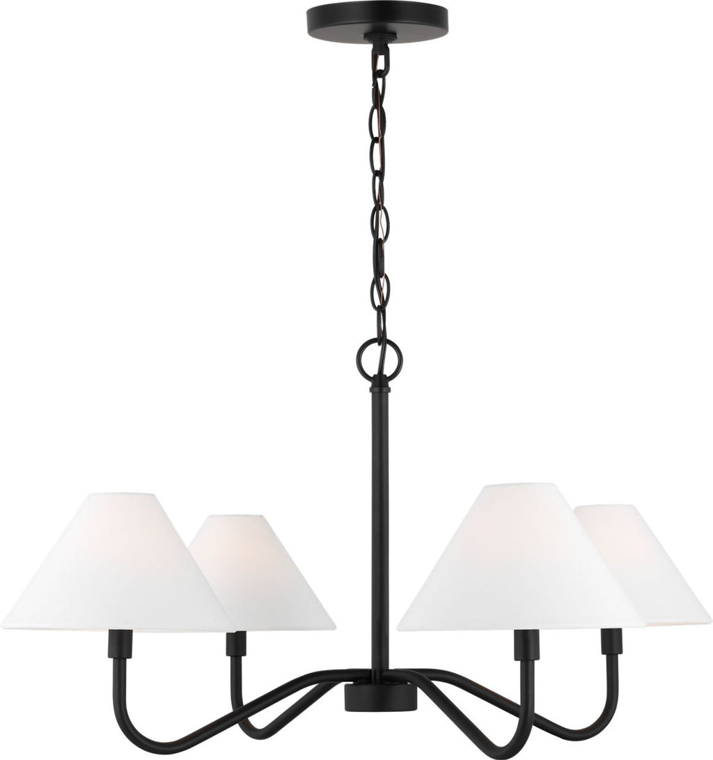 Eldon Medium Chandelier Midnight Black