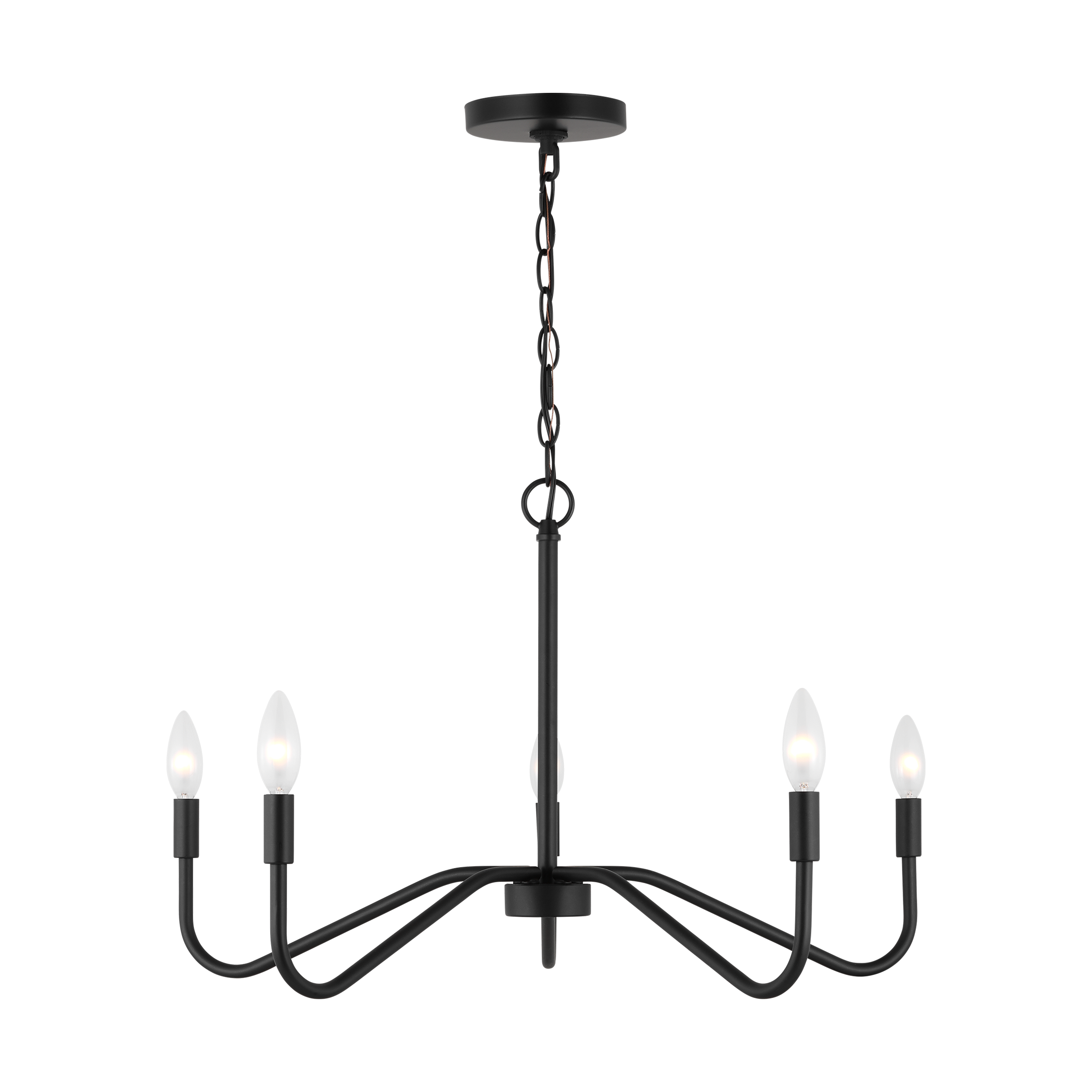 Eldon Large Chandelier Midnight Black