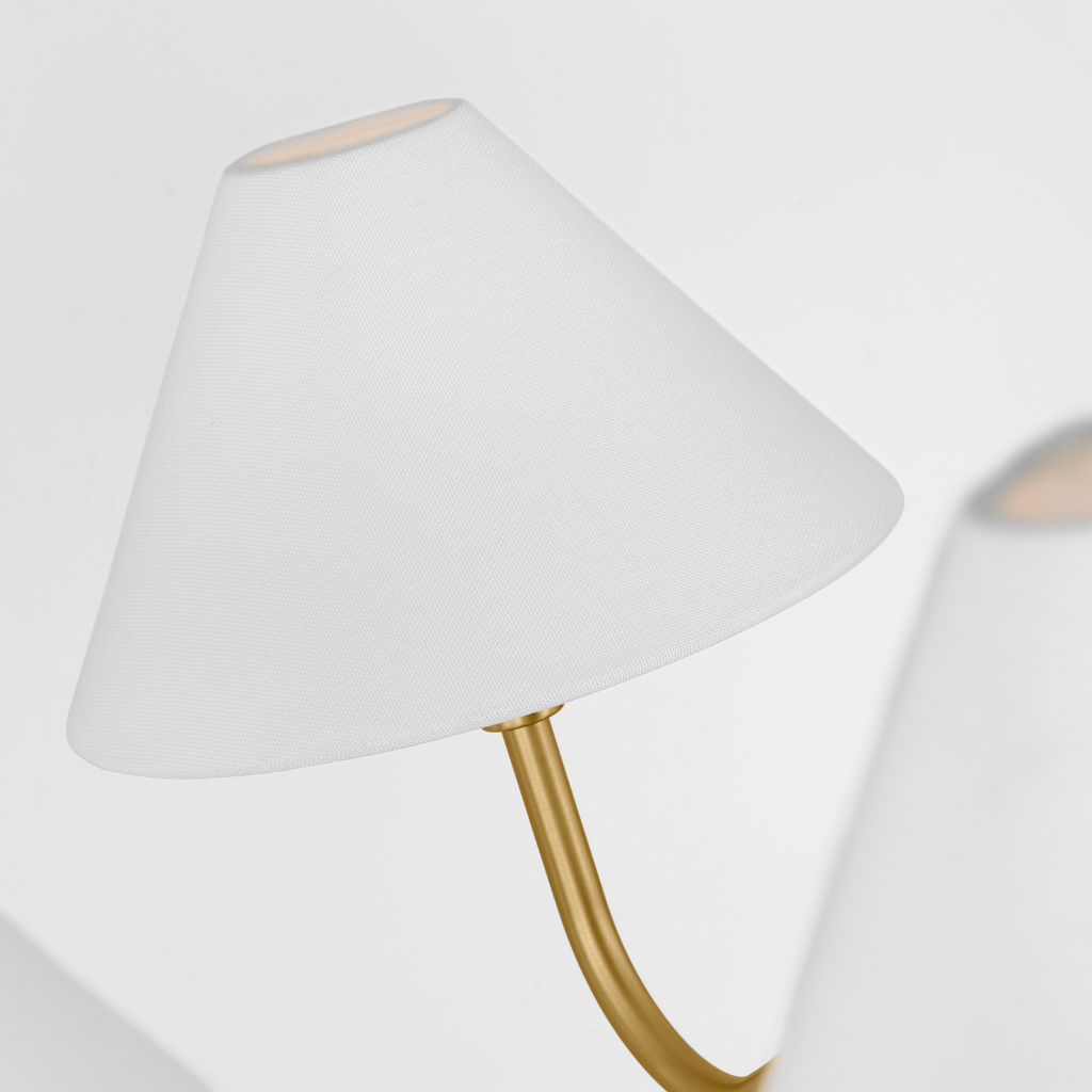 Eldon Large Chandelier Satin Brass