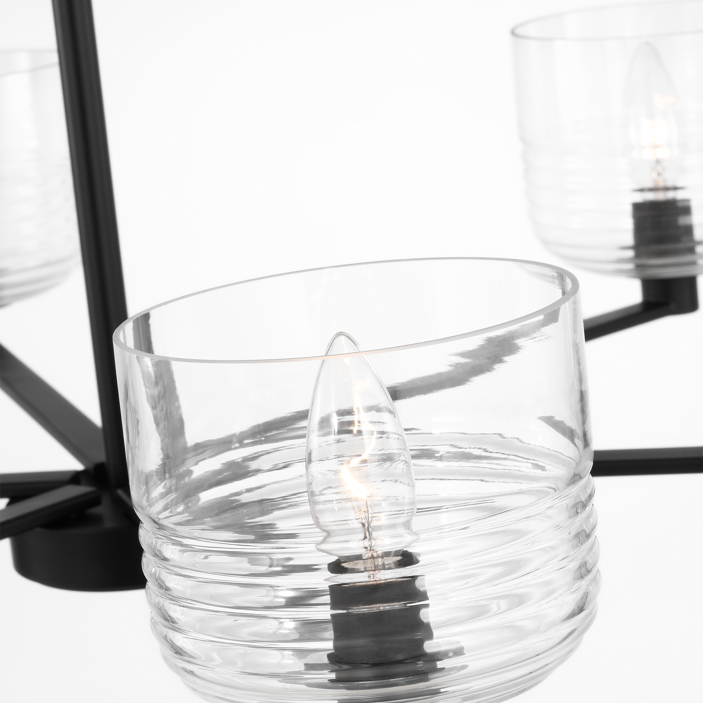 Lochdale Large Chandelier Midnight Black