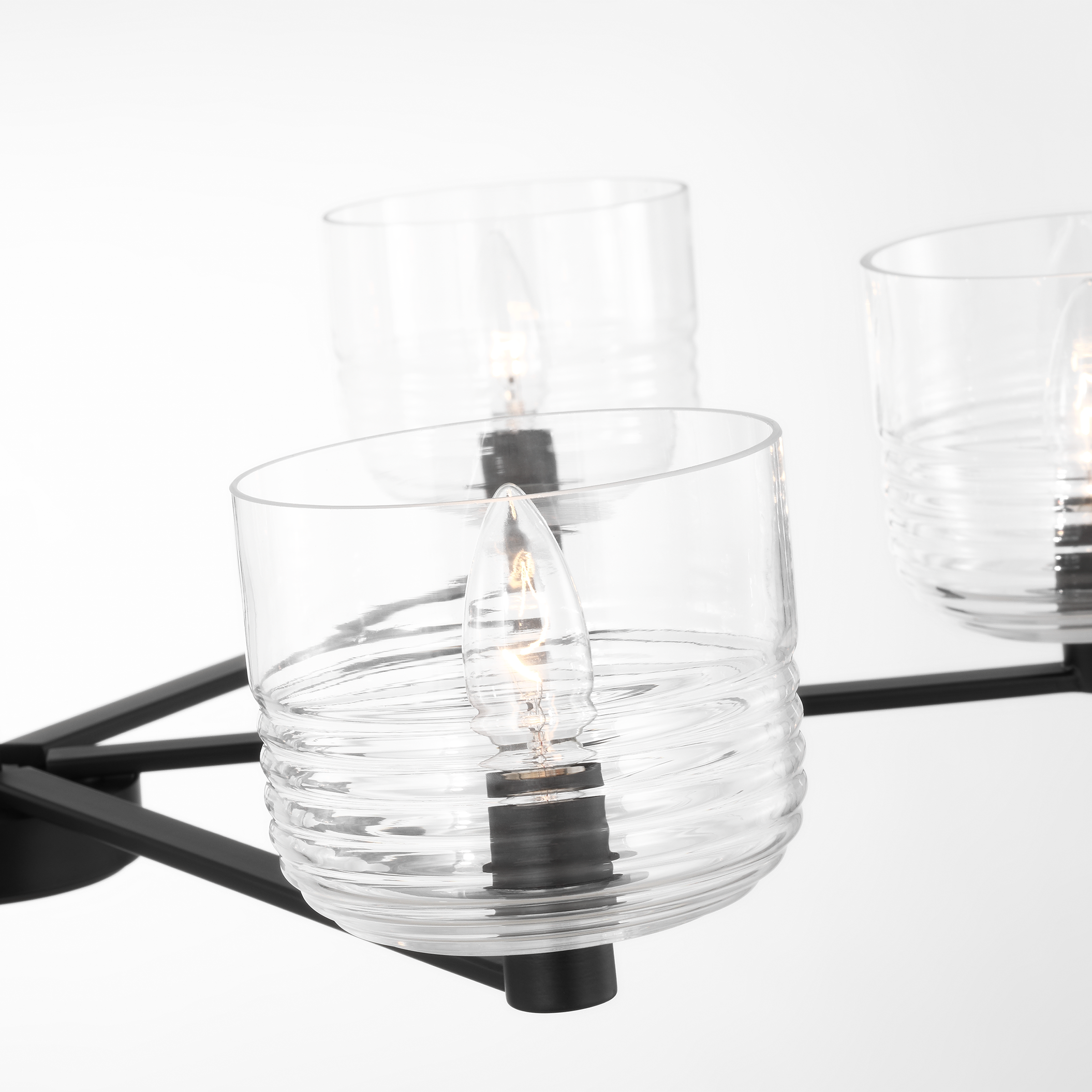 Lochdale Large Chandelier Midnight Black
