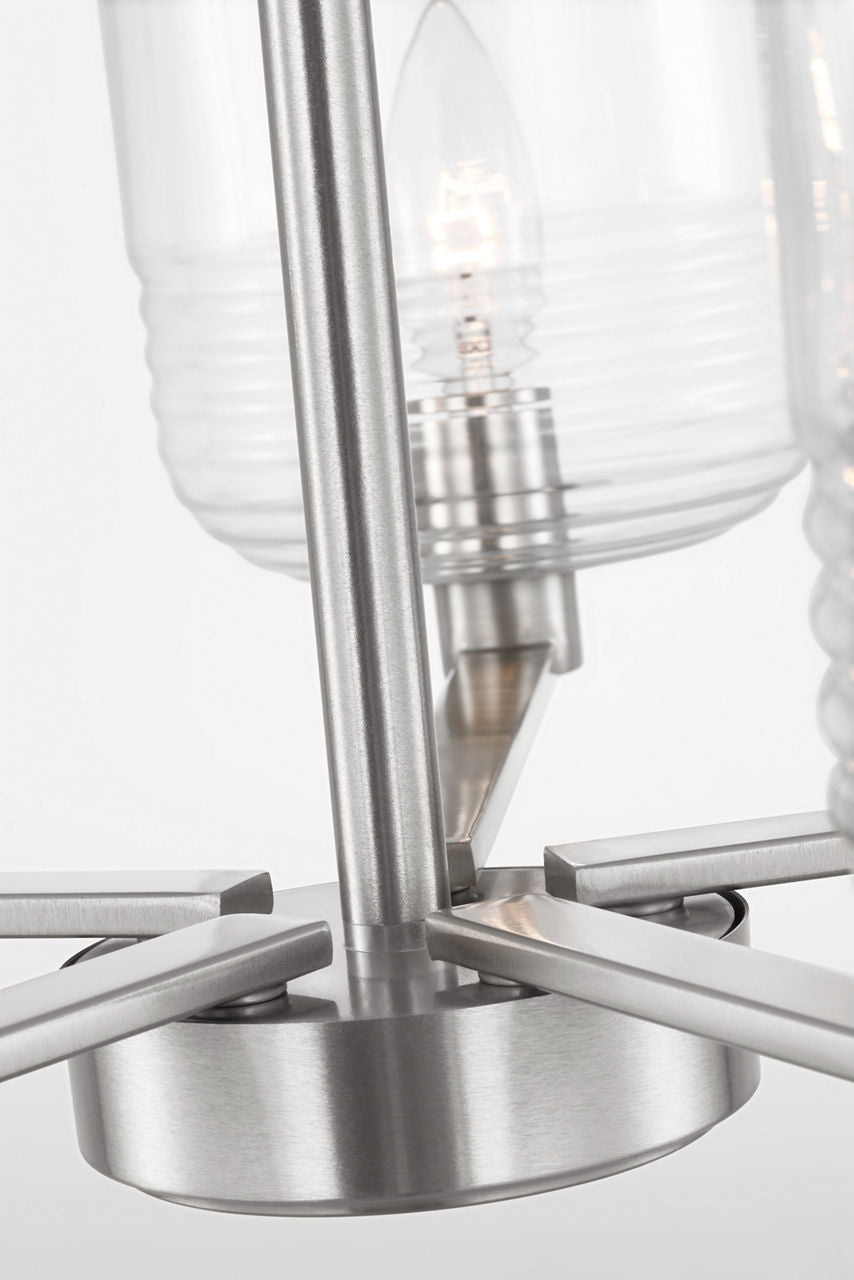 Lochdale Medium Chandelier Brushed Nickel