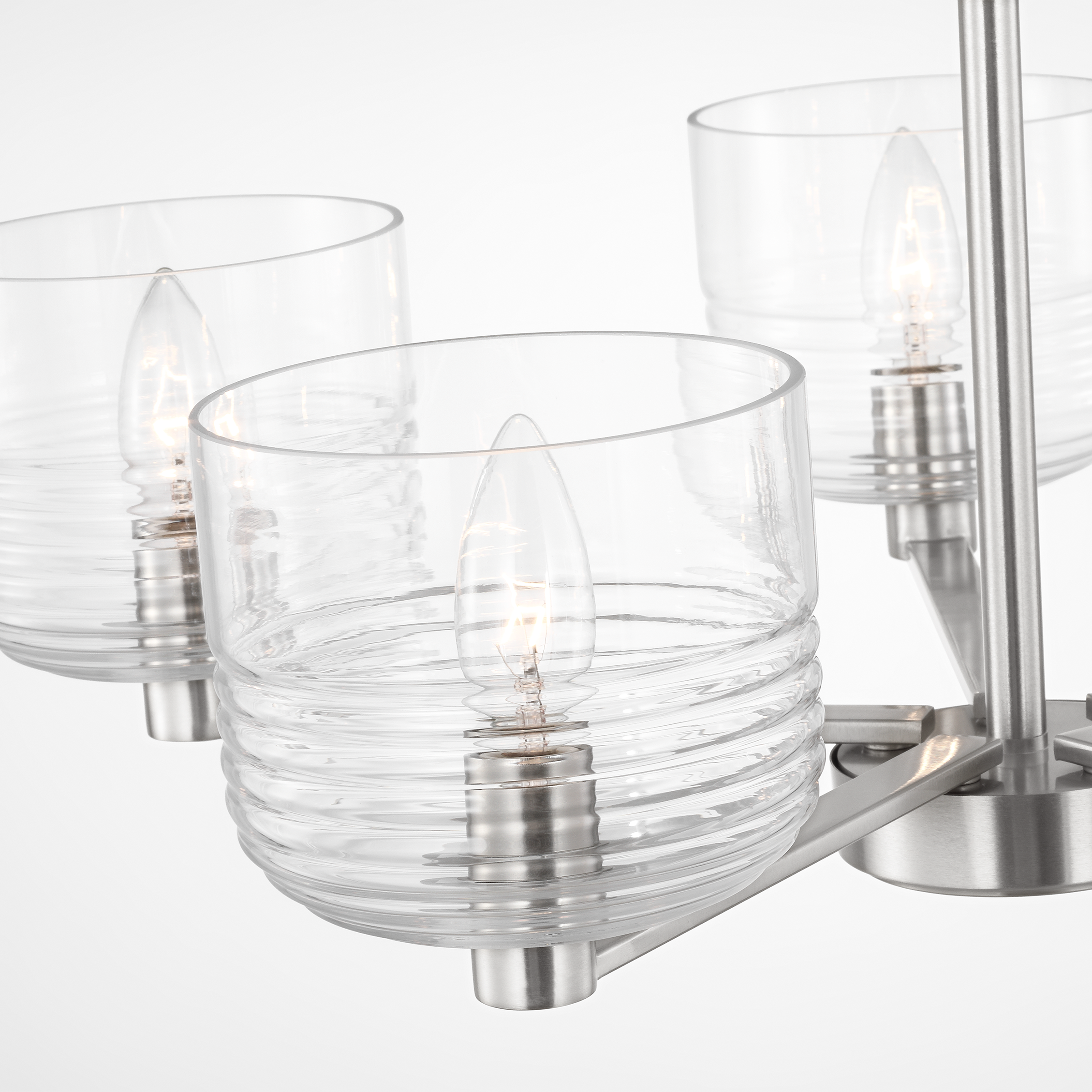 Lochdale Medium Chandelier Brushed Nickel