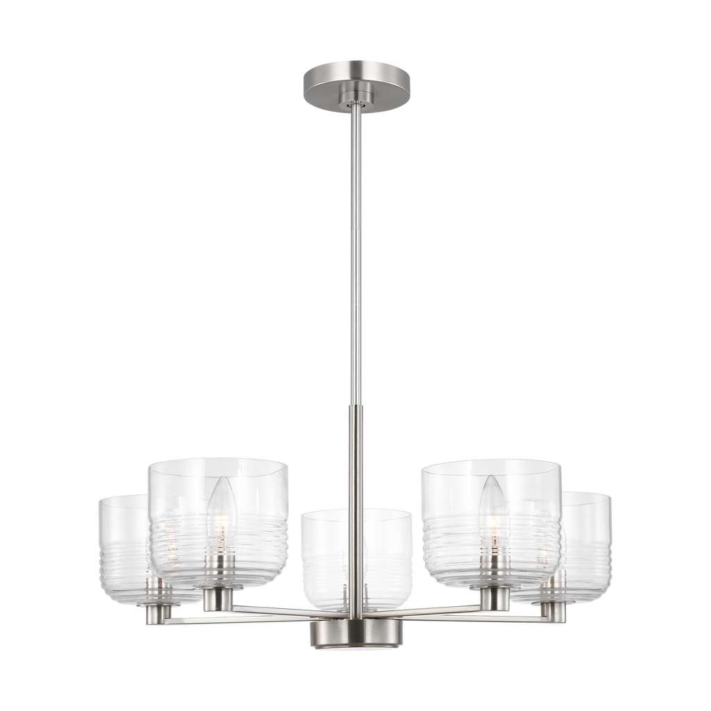 Lochdale Medium Chandelier Brushed Nickel