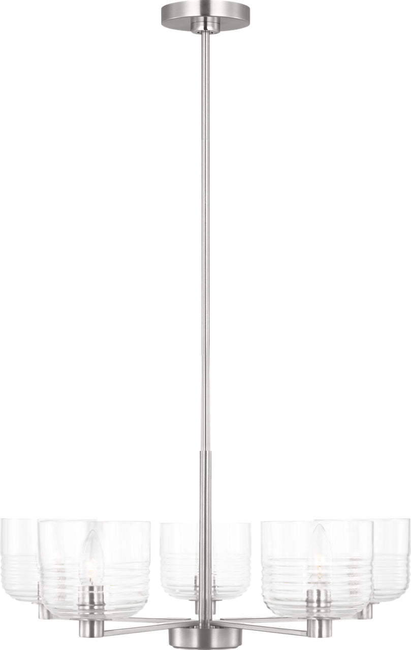 Lochdale Medium Chandelier Brushed Nickel