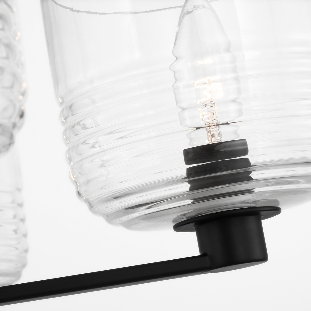 Lochdale Medium Chandelier Midnight Black