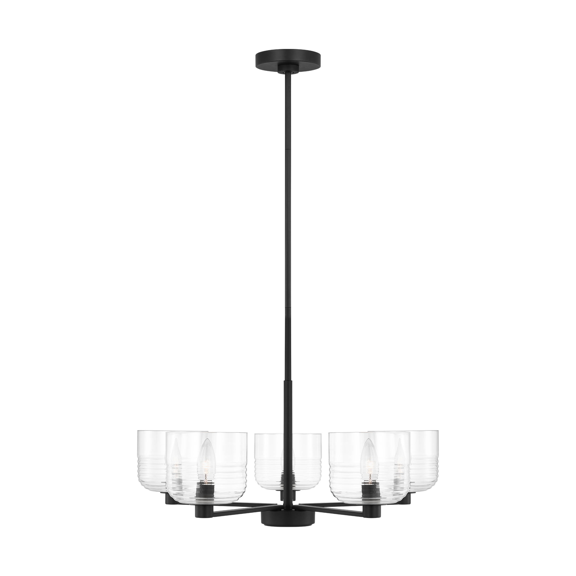 Lochdale Medium Chandelier Midnight Black