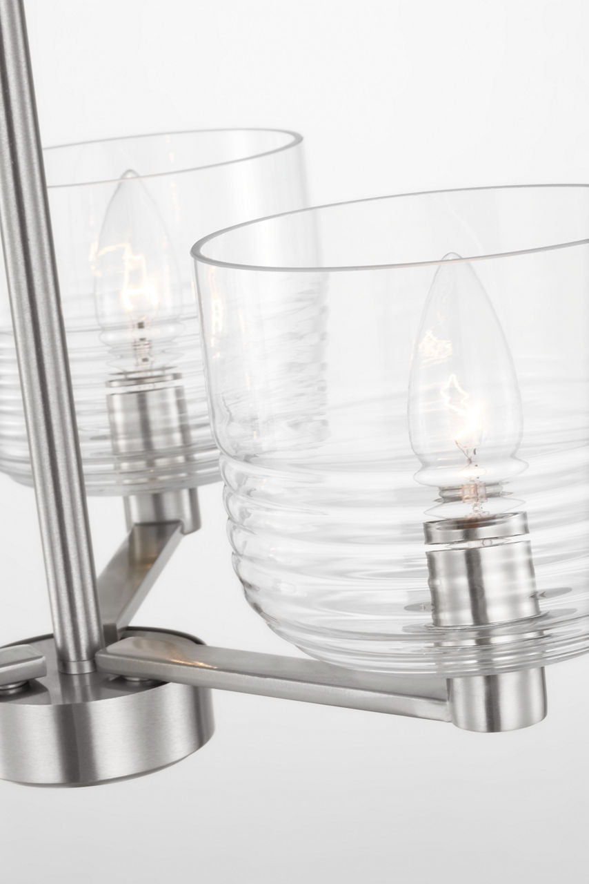 Lochdale Small Chandelier Brushed Nickel