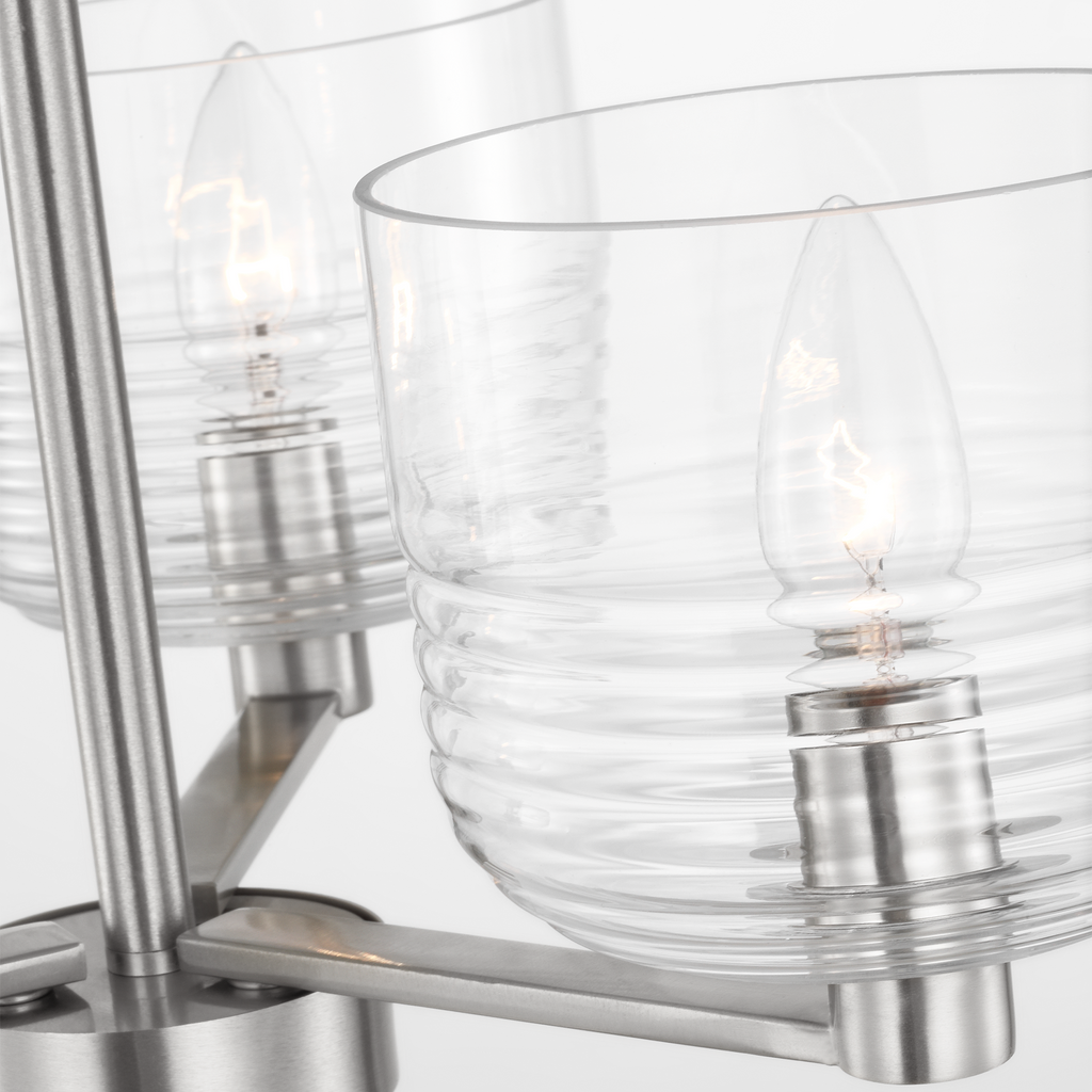 Lochdale Small Chandelier Brushed Nickel