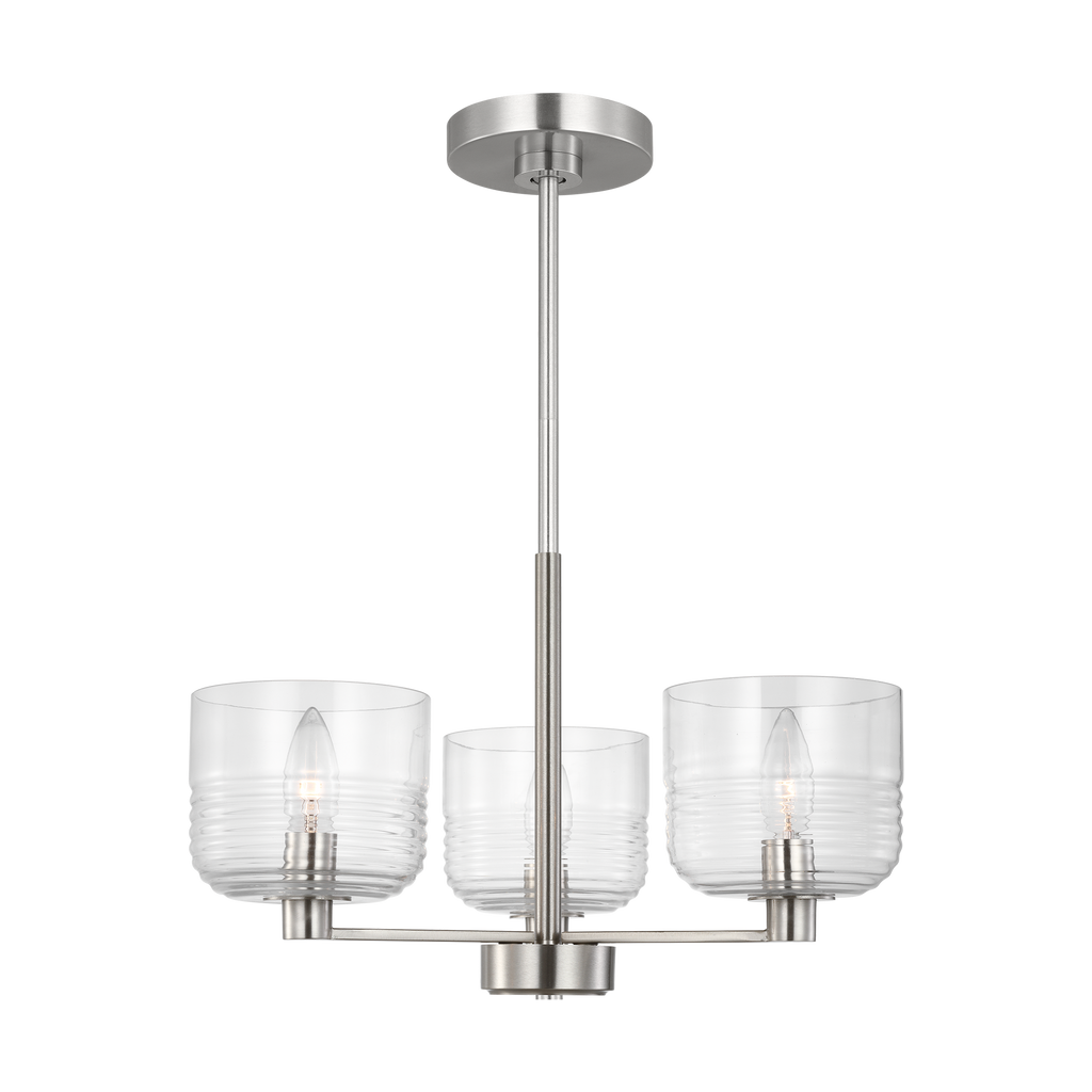 Lochdale Small Chandelier Brushed Nickel