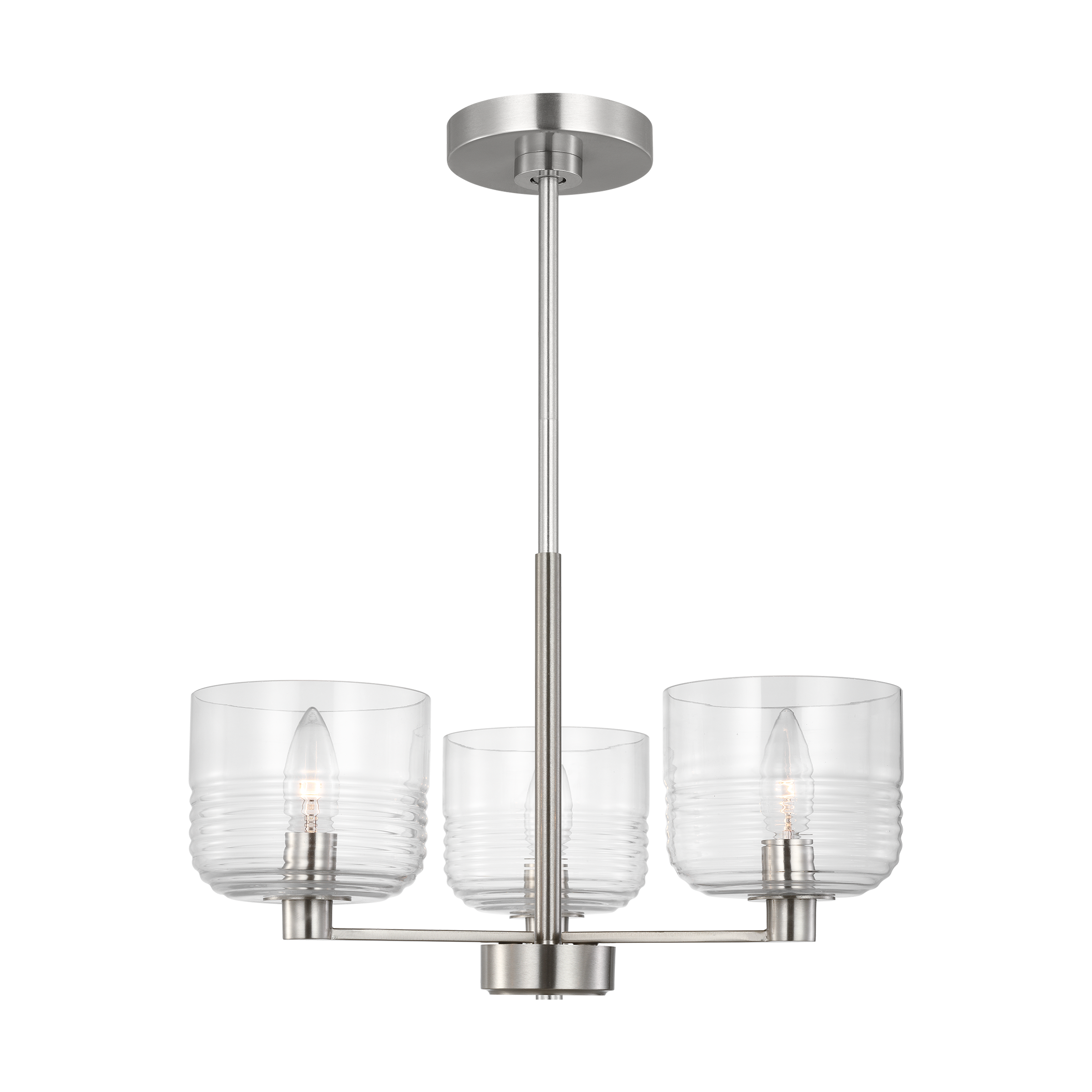 Lochdale Small Chandelier Brushed Nickel
