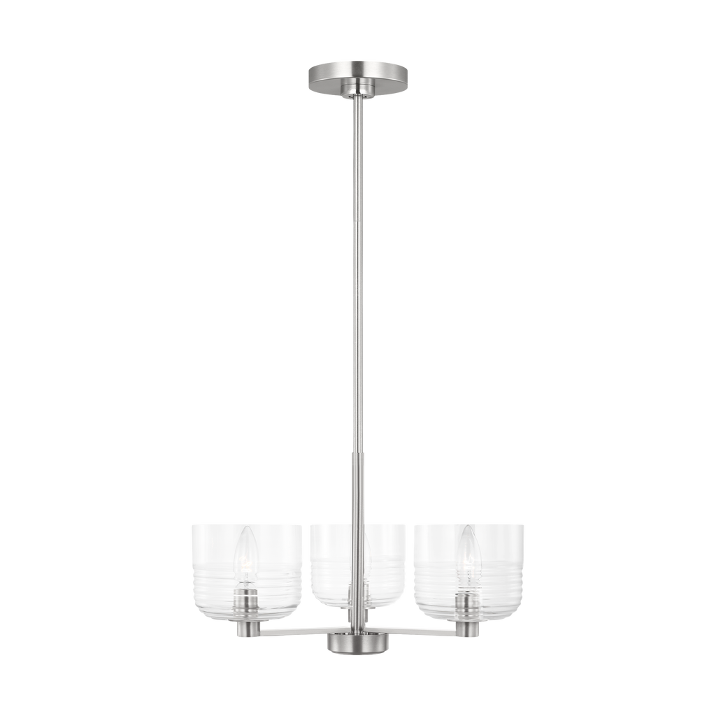 Lochdale Small Chandelier Brushed Nickel