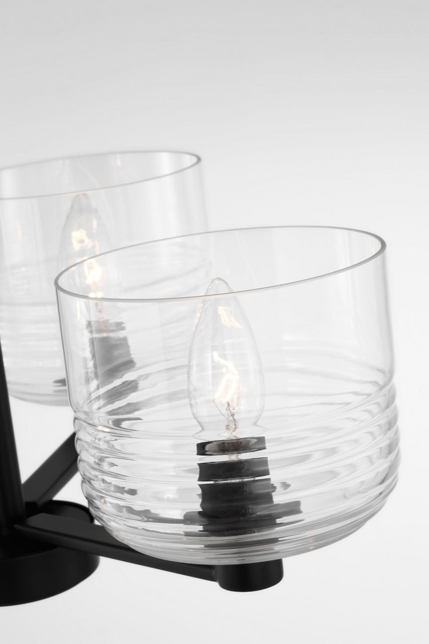 Lochdale Small Chandelier Midnight Black
