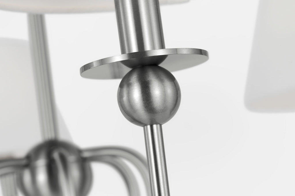 Elsay Large Chandelier Brushed Nickel