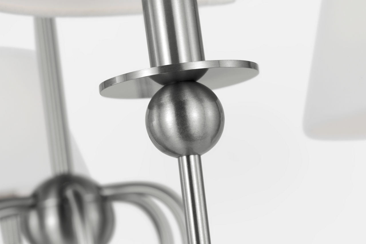 Elsay Large Chandelier Brushed Nickel