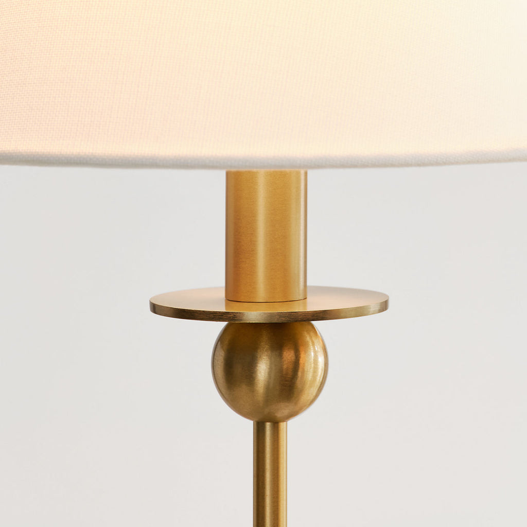 Elsay Large Chandelier Satin Brass