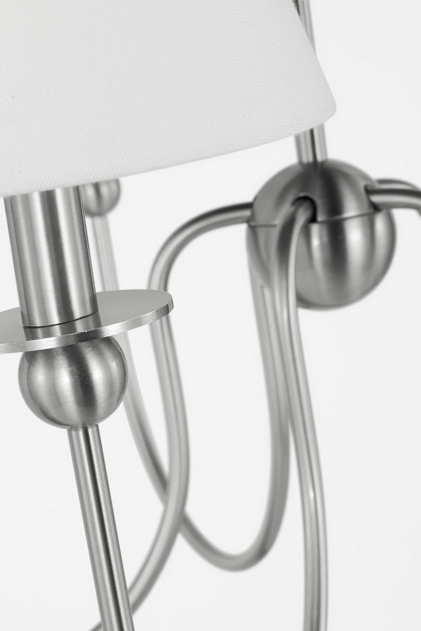 Elsay Medium Chandelier Brushed Nickel
