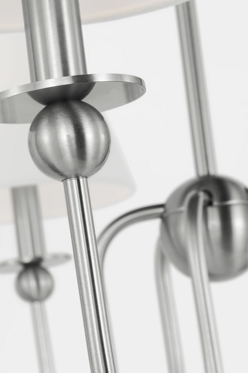 Elsay Medium Chandelier Brushed Nickel