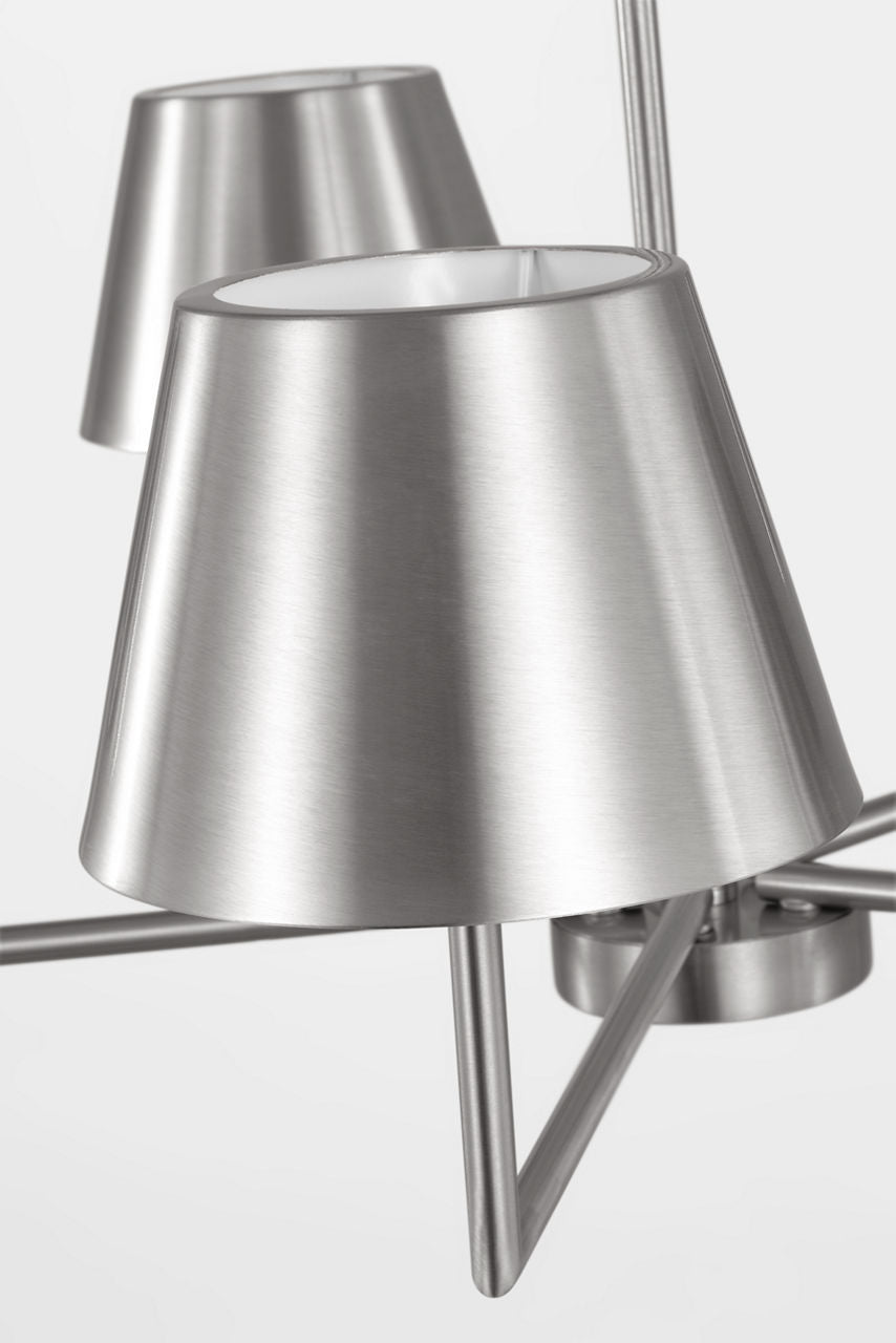 Ender Medium Chandelier Brushed Nickel