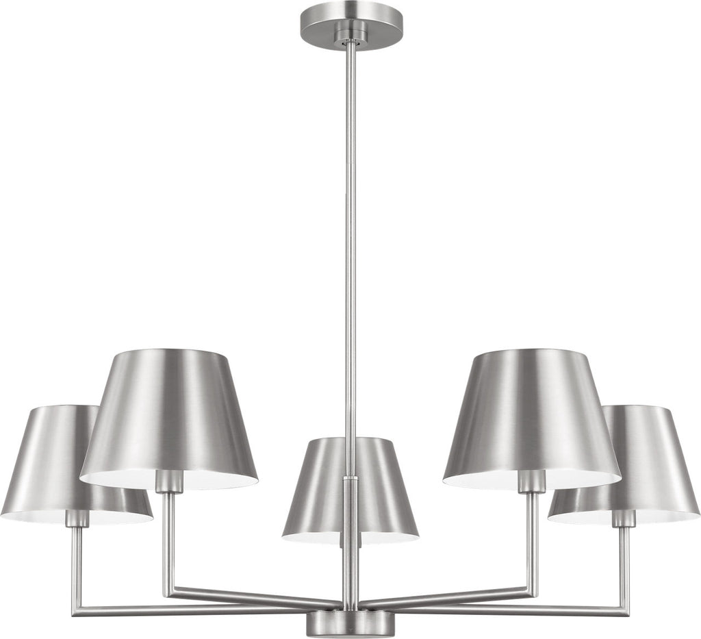 Ender Medium Chandelier Brushed Nickel